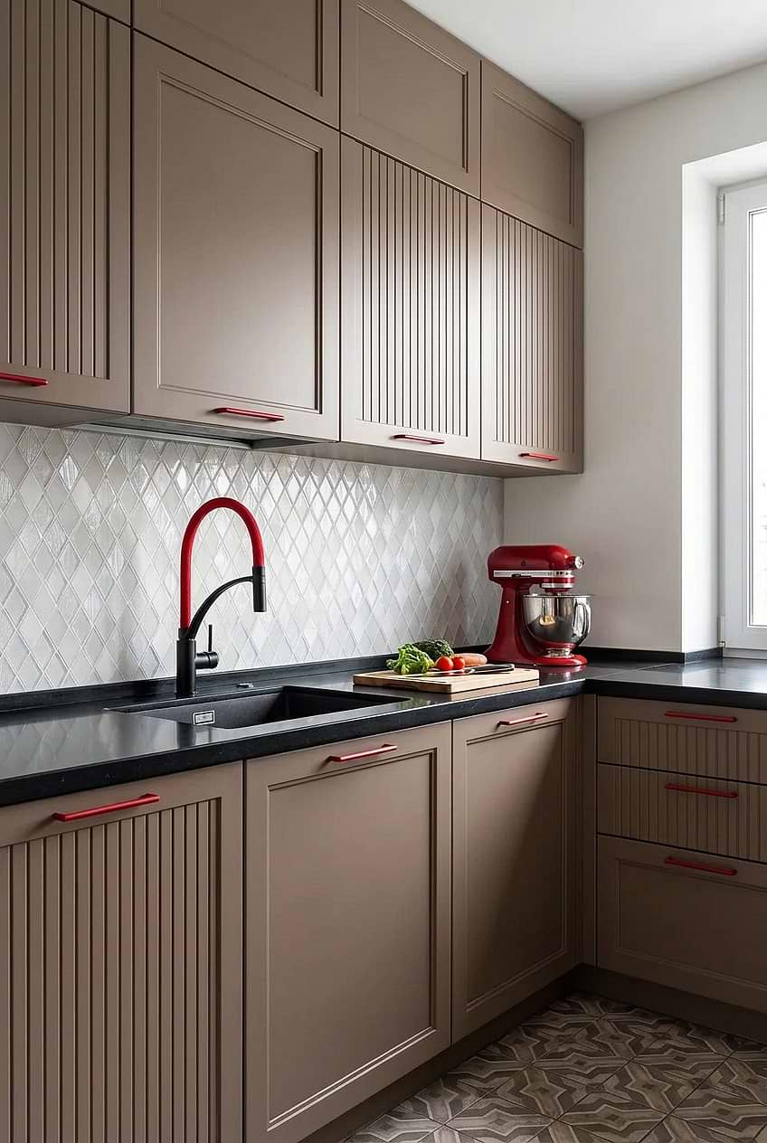 White Rhomboid Glass Marble Mosaic BA62046