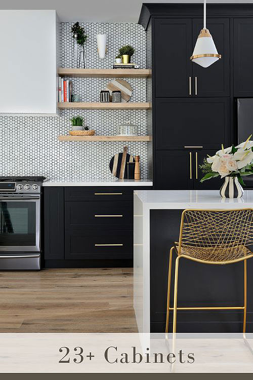 Hardware for Black Cabinets