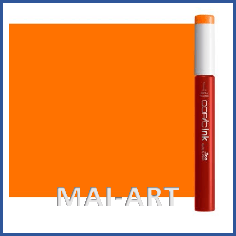 דיו מילוי לקופיק COPIC INK CHROME ORANGE YR04