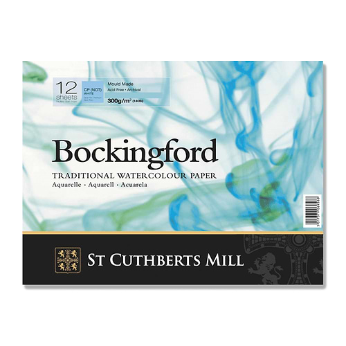 בלוק אקוורל BOCKINGFORD 18/13 כבישה קרה