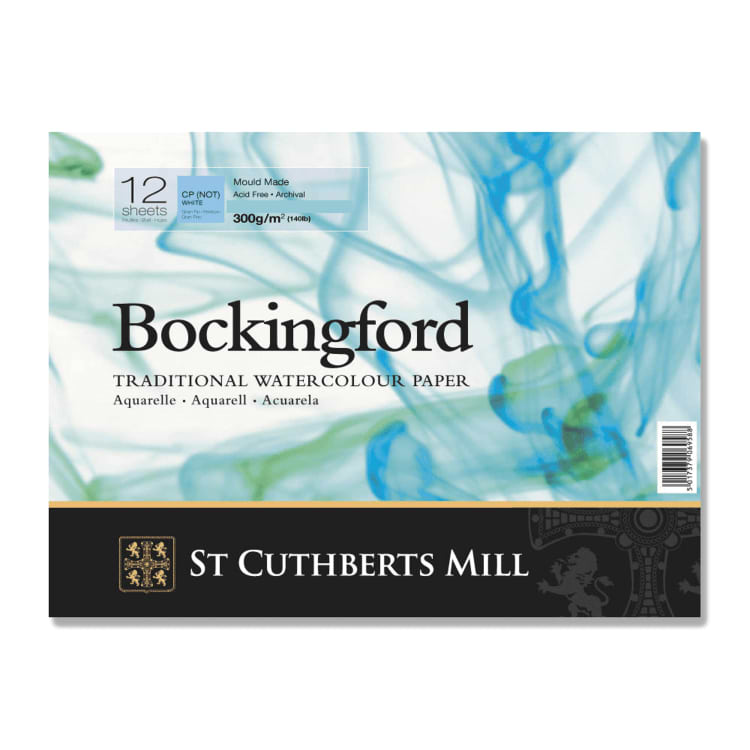 בלוק אקוורל BOCKINGFORD 18/13 כבישה קרה