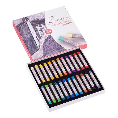 סט 12 יח' פסטל רך סונטה ARTIST SOFT PASTEL