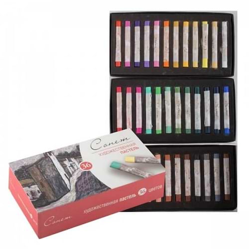 מארז 36 פסטל רך סונטה ARTIST SOFT PASTEL