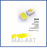 צבע מים בודד 214 LEMON - white night watercolour st petersburg NEVSKAYA PALITRA