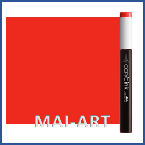 דיו מילוי לקופיק COPIC INK lipstick orange R-17