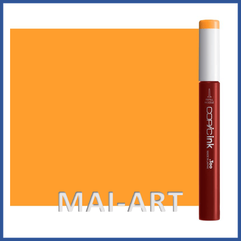 דיו מילוי לקופיק COPIC INK pumpkin yellow YR-15