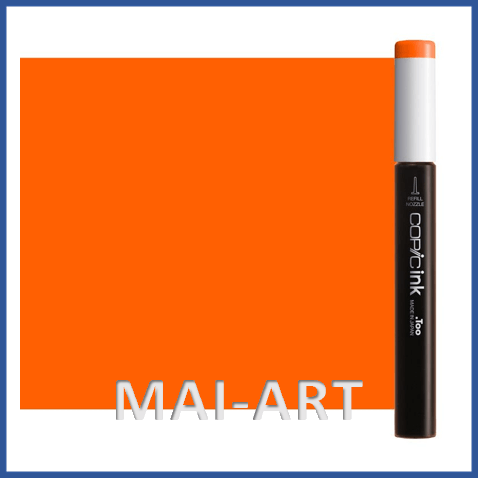 דיו מילוי לקופיק COPIC INK orange YR-68