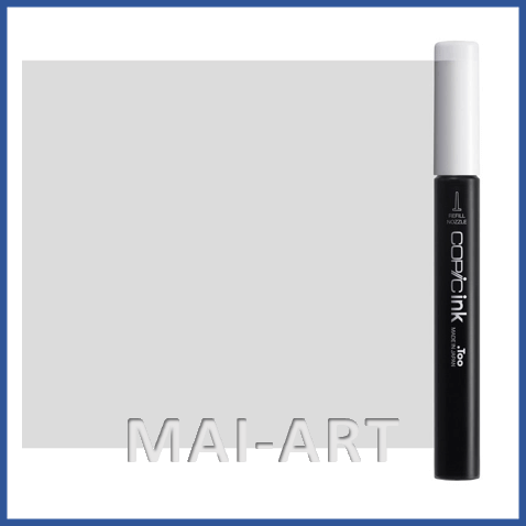 דיו מילוי לקופיק COPIC INK neutral gray N- 1