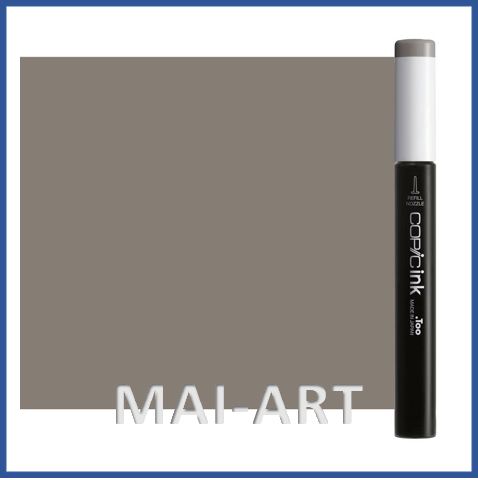 דיו מילוי לקופיק COPIC INK warm gray W-6
