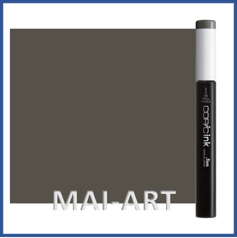 דיו מילוי לקופיק COPIC INK warm gray W-9