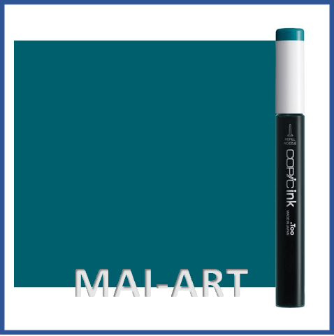 דיו מילוי לקופיק COPIC INK teal blue BG-18 