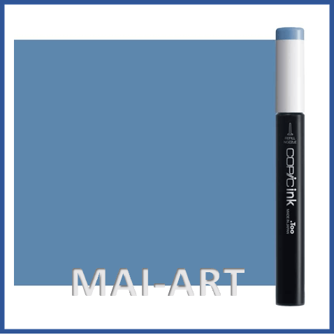 דיו מילוי לקופיק COPIC INK smoky blue B-45 