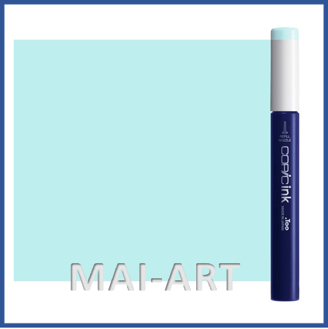 דיו מילוי לקופיק COPIC INK soft greenish blue B-52 