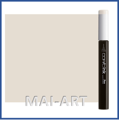 דיו מילוי לקופיק COPIC INK brick white E-40 