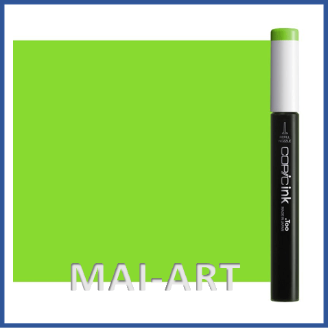 דיו מילוי לקופיק COPIC INK fluorescent dull yellow green FYG2 