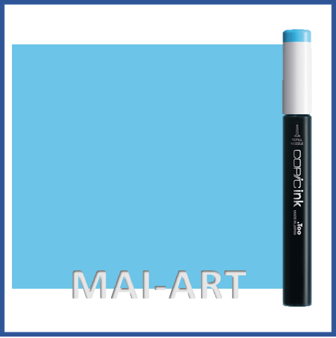 דיו מילוי לקופיק COPIC INK fluorescent dull blue green FBG2 