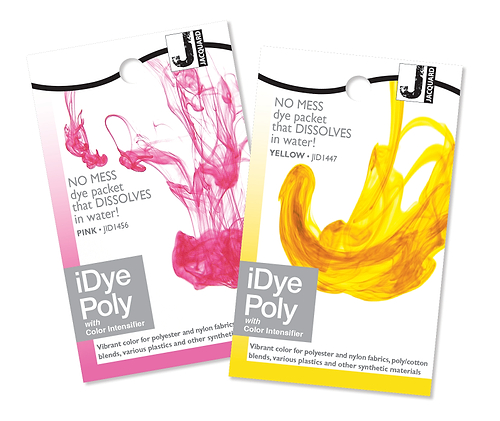 צבע  I-DYE POLY לצביעת בדים סינטטים מבית JACQUARD