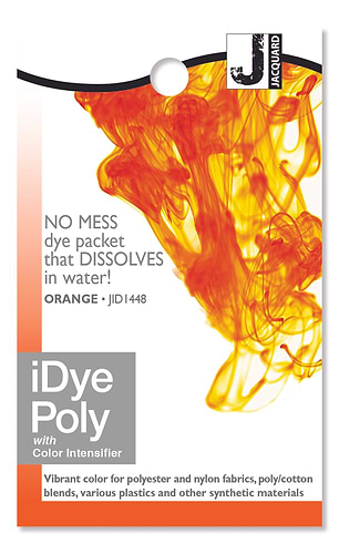צבע  I-DYE POLY לצביעת בדים סינטטים מבית JACQUARD