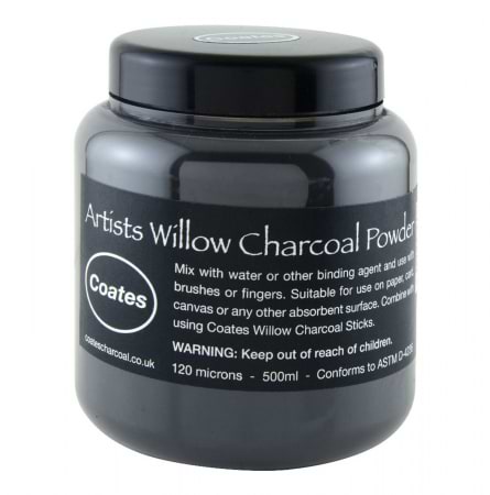 אבקת פחם ARTIST WILLOW CHARCOAL POWDER