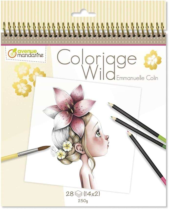 חוברת צביעה עמנואל COLOR AGE WILD 1