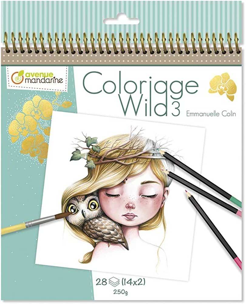 חוברת צביעה עמנואל COLOR AGE WILD 3