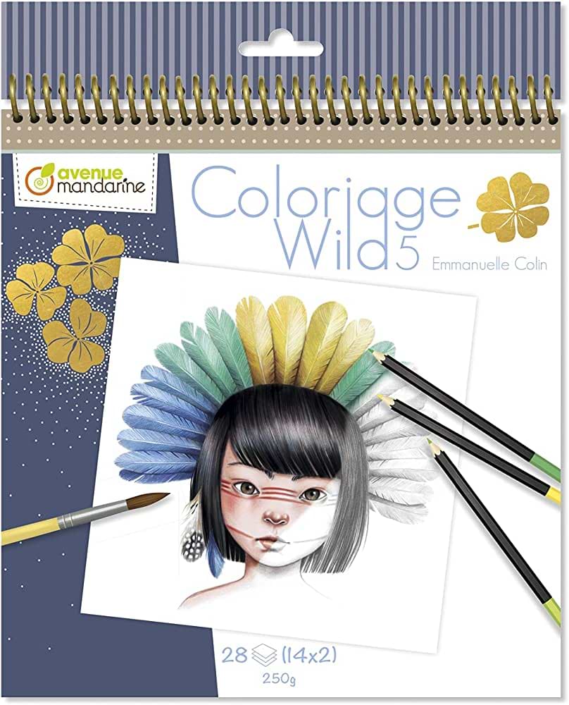 חוברת צביעה עמנואל COLOR AGE WILD 5