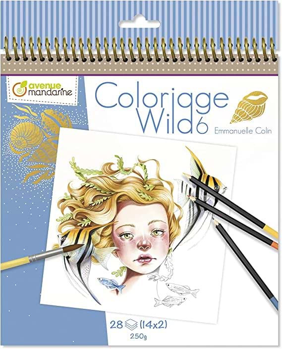 חוברת צביעה עמנואל COLOR AGE WILD 6
