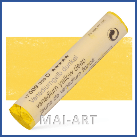 פסטל שמינקה עבודת יד   SCHMINCKE Vanadium Yellow Deep O 009
