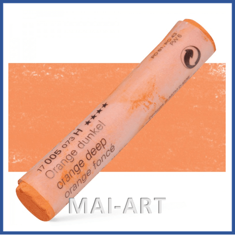 פסטל שמינקה עבודת יד SCHMINCKE ORANGE DEEP H 005