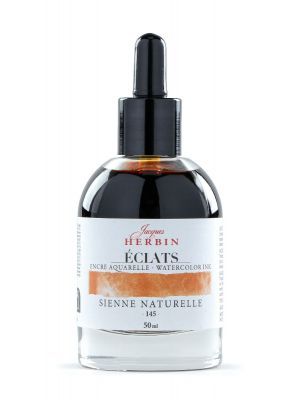 דיו לציור HERBIN Éclats fine art ink-Natural Siena 50ml
