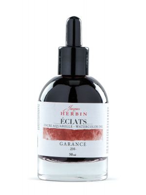 דיו לציור HERBIN Éclats fine art ink-Madder 50ml