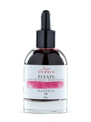 דיו לציור HERBIN Éclats fine art ink-Magenta 50ml