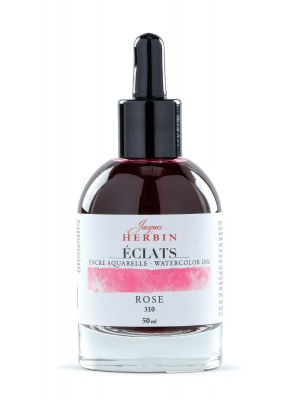 דיו לציור HERBIN Éclats fine art ink-Pink 50ml