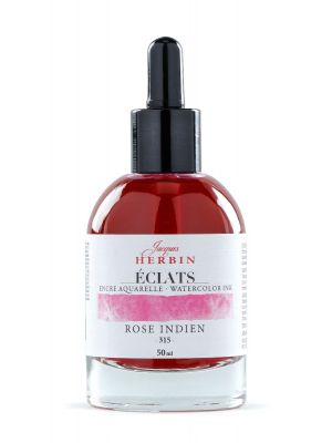 דיו לציור HERBIN Éclats fine art ink-Indian pink 50ml