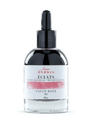 דיו לציור HERBIN Éclats fine art ink-Old rose 50ml