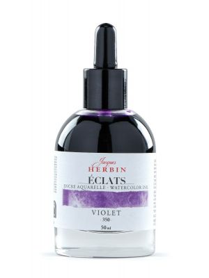 דיו לציור HERBIN Éclats fine art ink-Violet 50ml
