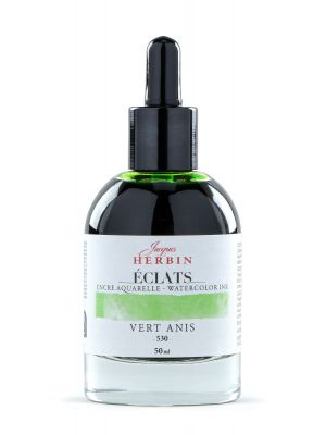 דיו לציור HERBIN Éclats fine art ink-Anise green 50ml