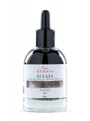 דיו לציור HERBIN Éclats fine art ink- Taupe 50ml