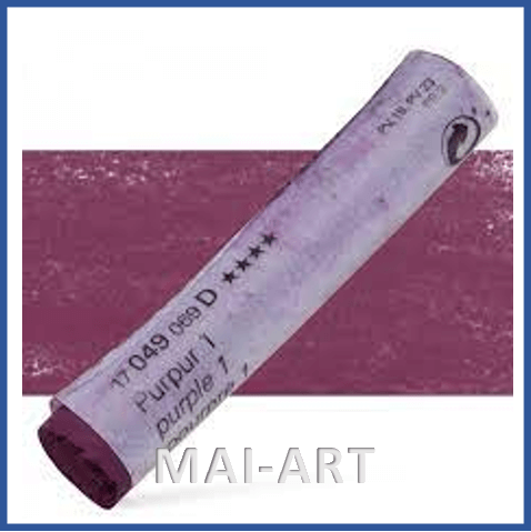 פסטל שמינקה עבודת יד  SCHMINCKE PURPLE 1 D 049