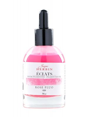 דיו לציור HERBINÉ Éclats pigment fine art-fluo pink 50ml