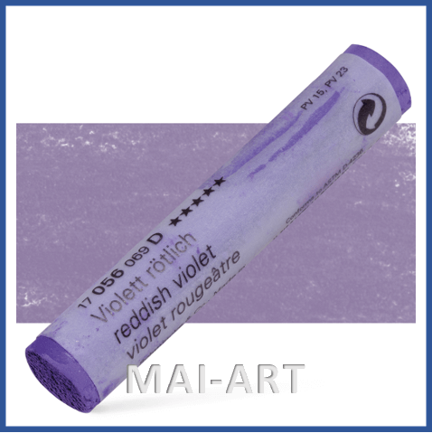 פסטל שמינקה עבודת יד  SCHMINCKE REDDISH VIOLET D 056