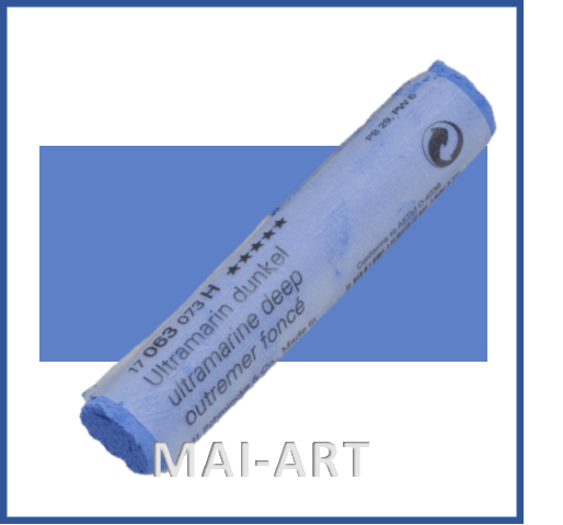 פסטל שמינקה עבודת יד  SCHMINCKE ULTRAMARINE DEEP H 063