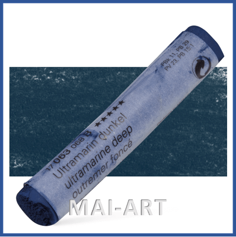 פסטל שמינקה עבודת יד  SCHMINCKE ULTRAMARINE DEEP B 063