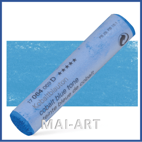 פסטל שמינקה עבודת יד  SCHMINCKE COBALT BLUE TONE D 064