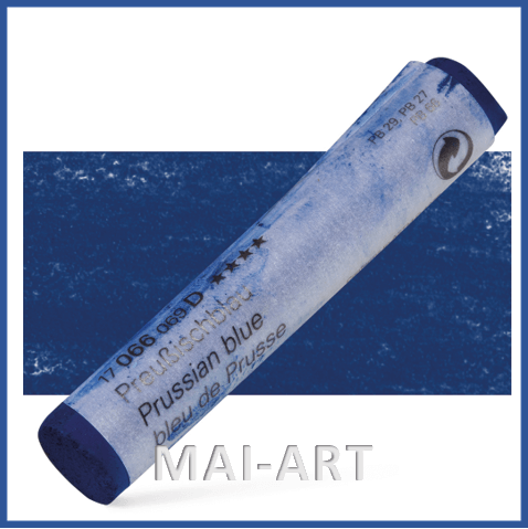 פסטל שמינקה עבודת יד  SCHMINCKE  PRUSSIAN BLUE D 066
