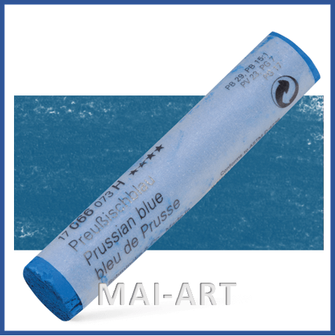 פסטל שמינקה עבודת יד  SCHMINCKE  PRUSSIAN BLUE H 066