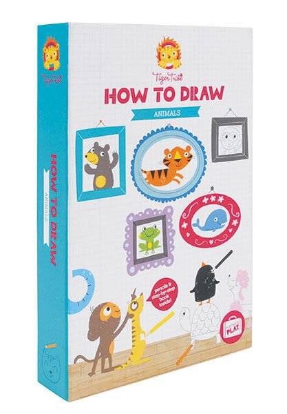 ערכה איך לצייר חיות HOW TO DRAW ANIMALS