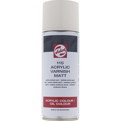ספריי לכה מט ACRYLIC VARNISH MATT 115