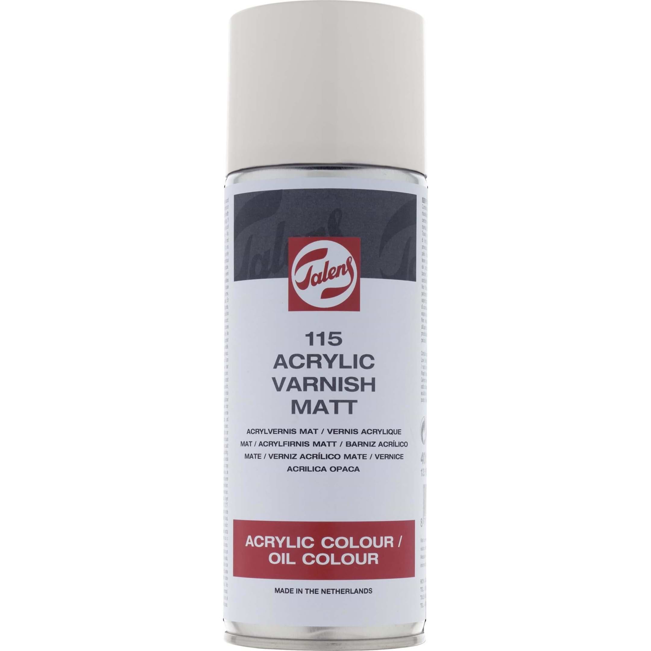 ספריי לכה מט ACRYLIC VARNISH MATT 115
