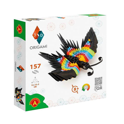 ערכת אוריגמי פרפר ORIGAMI 3D
